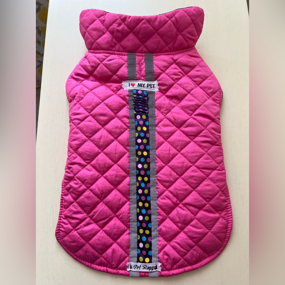 Designer Pink Quilted Jacket